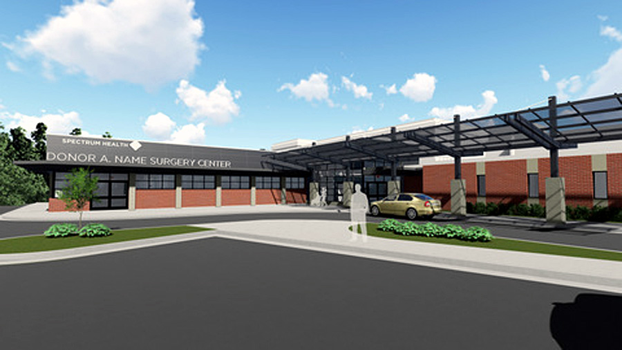 Spectrum Health Pennock Hospital new surgical center groundbreaking set